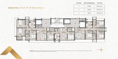 Project Image of 427.0 - 968.0 Sq.ft 1 BHK Apartment for buy in Shreejee Passcode Paradise