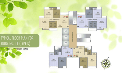 Project Image of 952 Sq.ft 2 BHK Apartment / Flat for sale in Kasarvadavali for Rs. 6490000
