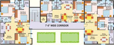 Project Image of 1094.9 - 1805.0 Sq.ft 2 BHK Apartment for buy in Jai Lakshmi Enterprises