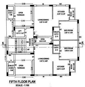 Project Image of 404.18 - 518.61 Sq.ft 1 BHK Apartment for buy in Shubh Avenue