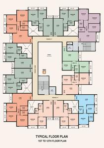 Project Image of 416.0 - 585.0 Sq.ft 1 BHK Apartment for buy in Raj Tulsi Galaxy