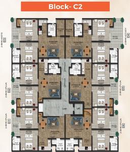 Project Image of 1020.0 - 2960.0 Sq.ft 2 BHK Apartment for buy in Ambesten Twin Chalet