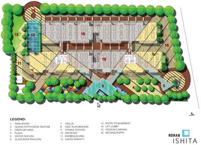 Project Image of 1143.0 - 1475.0 Sq.ft 2 BHK Apartment for buy in Rohan Ishita