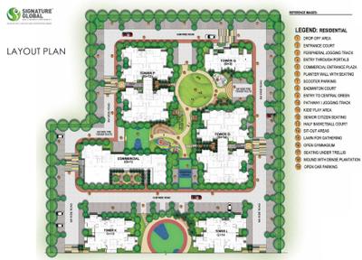 Project Image of 540.826 - 627.466 Sq.ft 2 BHK Apartment for buy in Signature Global Orchard Avenue 3