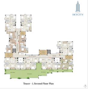 Project Image of 985.0 - 1357.0 Sq.ft 2 BHK Apartment for buy in Airport Sky City