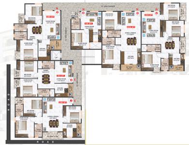 Project Image of 545.0 - 1359.0 Sq.ft 1 BHK Apartment for buy in Habulus Sai Serenity