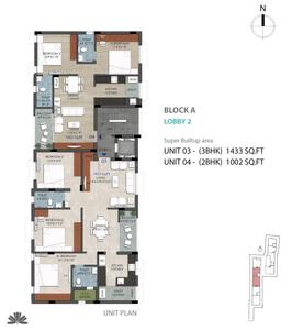 Project Image of 965.0 - 1468.0 Sq.ft 2 BHK Apartment for buy in Sudarsan Builders and Developers Cosmo Residence