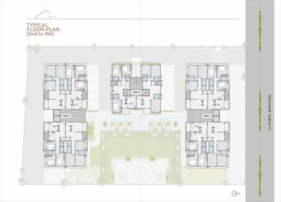 Project Image of 1077.0 - 1081.0 Sq.ft 3 BHK Apartment for buy in Courtyard Regalia II