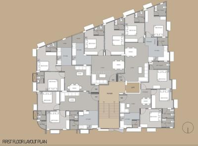 Project Image of 438.09 - 625.28 Sq.ft 2 BHK Apartment for buy in Veer Elegance