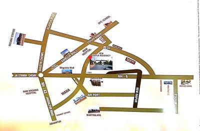Project Image of 635.0 - 1209.0 Sq.ft 2 BHK Duplex for buy in Satguru New Raipur Residency