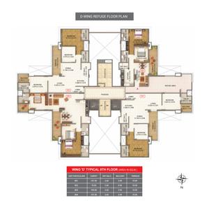 Project Image of 753.47 - 1189.41 Sq.ft 2 BHK Apartment for buy in Kumar Peninsula D