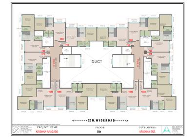 Krishna Arcade Arcade Cluster Plan 1