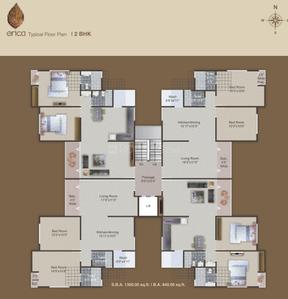 Project Image of 1164.0 - 3410.0 Sq.ft 2 BHK Apartment for buy in Shreeji Sepal Residency