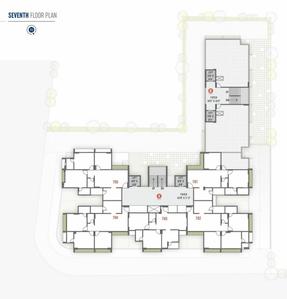Project Image of 599.87 - 788.89 Sq.ft 2 BHK Apartment for buy in The Antilia