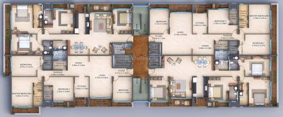 Tower Of Adyar Tower Of Adyar Cluster Plan For 7th & 13th Floor 2