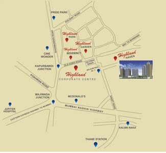 Project Image of 444.98 - 620.0 Sq.ft 1 BHK Apartment for buy in Siddhi Highland Haven Building 7G Mist A Phase 6