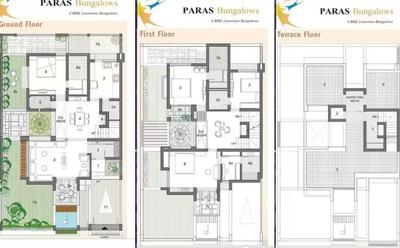 Project Image of 0.0 - 2520.0 Sq.ft 4 BHK Villa for buy in Galaxy Paras Bungalows