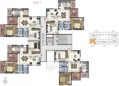 Project Image of 1185 Sq.ft 2 BHK Apartment / Flat for sale in Kadugodi for Rs. 11000000