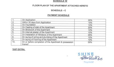 Project Image of 1548.0 - 1664.0 Sq.ft 3 BHK Apartment for buy in Cennet