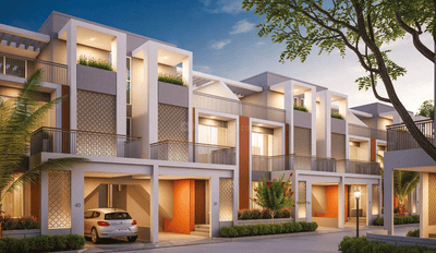 Project Image of 1068.96 - 1284.78 Sq.ft 3 BHK Villa for buy in Hayosha Samruddhi Saffron 