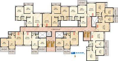 Project Image of 257.0 - 325.0 Sq.ft 1 BHK Apartment for buy in Krupa Valley Phase 1