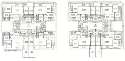 Project Image of 2130.07 - 3960.47 Sq.ft 3 BHK Apartment for buy in Shreeji Samasta Parisar