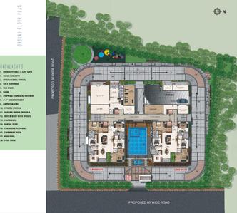 Project Image of 3450.0 - 4412.0 Sq.ft 3 BHK Apartment for buy in Sri Aditya Landmark
