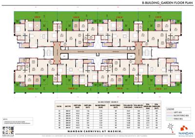 Project Image of 1061.0 - 2248.0 Sq.ft 2 BHK Apartment for buy in Nandan Carnival