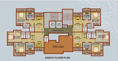 Project Image of 363.07 - 546.05 Sq.ft 1 BHK Apartment for buy in Shree Anand