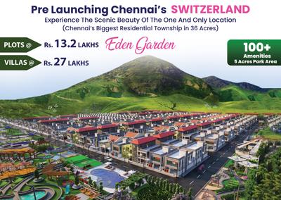 Project Image of 600.0 - 1800.0 Sq.ft Residential Plot Plot for buy in GTK Eden Garden