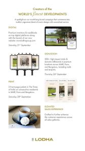 Project Image of 1394.36 - 3102.8 Sq.ft 3 BHK Apartment for buy in Lodha Palais