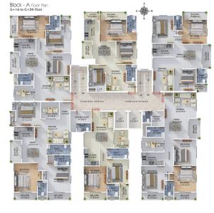 Project Image of 1058.0 - 2083.0 Sq.ft 2 BHK Apartment for buy in Aadayae Parvati Towers