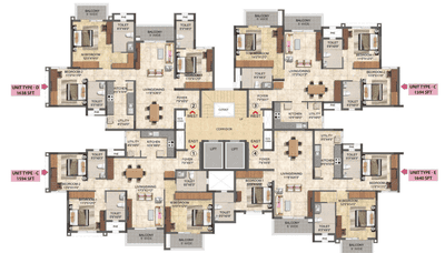 Project Image of 1047.0 - 1729.0 Sq.ft 2 BHK Apartment for buy in Prestige Boulevard