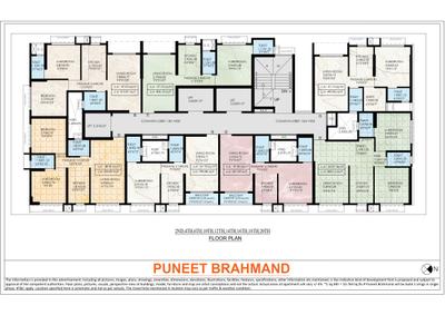 Project Image of 440.0 - 549.0 Sq.ft 1 BHK Apartment for buy in Puneet Brahmand