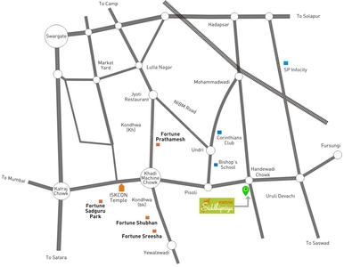 Project Image of 430.0 - 778.0 Sq.ft 1 BHK Apartment for buy in Fortune Siddhipriya