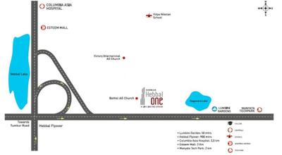 Project Image of 1874 Sq.ft 3 BHK Apartment / Flat for sale in Hebbal for Rs. 21100000