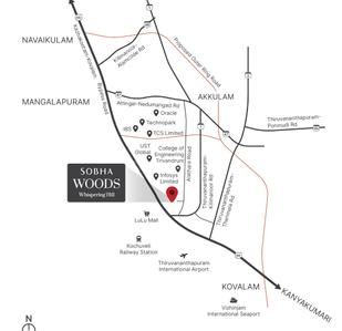 Project Image of 1811.0 - 2786.56 Sq.ft 3 BHK Apartment for buy in Sobha Woods Whispering Hill
