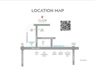 Project Image of 1510.0 - 1815.01 Sq.ft 2.5 BHK Apartment for buy in KMR Luxor Exclusive