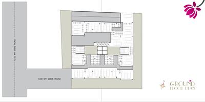 Project Image of 614.19 - 616.13 Sq.ft 2 BHK Apartment for buy in Radharaman Dharm Elegance