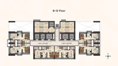 Project Image of 305.0 - 1876.0 Sq.ft 1 BHK Apartment for buy in Ariha Skyes