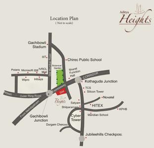 Project Image of 1742.0 - 2380.0 Sq.ft 3 BHK Apartment for buy in Aditya Heights