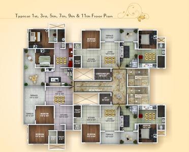 Project Image of 555.0 - 897.0 Sq.ft 1 BHK Apartment for buy in Classic Exotica