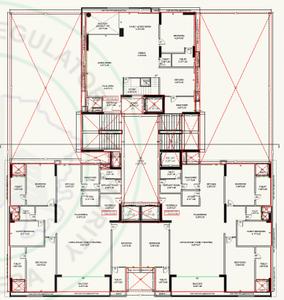 Project Image of 2105.21 - 2832.42 Sq.ft 4 BHK Apartment for buy in Weisdom Ample Living And Ampleton Retail
