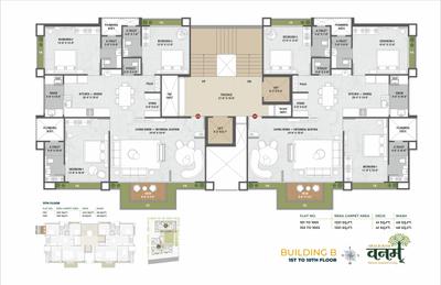Project Image of 1128.0 - 1871.0 Sq.ft 3 BHK Apartment for buy in Shaligram Vanam