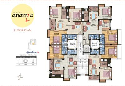 Project Image of 408.0 - 1217.0 Sq.ft 1 BHK Apartment for buy in Riya Manbhari Ananya