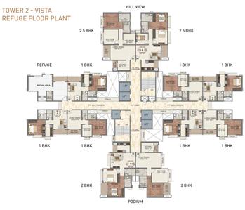 Project Image of 415.49 - 767.57 Sq.ft 1 BHK Apartment for buy in Paradise Sai World Dreams Phase 1