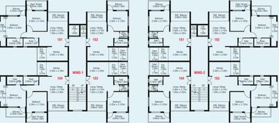 Project Image of 630.0 - 944.0 Sq.ft 1 BHK Apartment for buy in Chandra Marigold Floresta