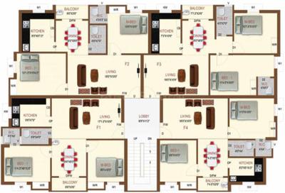 Project Image of 454.0 - 866.0 Sq.ft 1 BHK Apartment for buy in Sikara Orchid