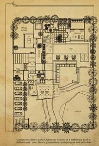 Olive Woods Cluster Plan Amenities view 3