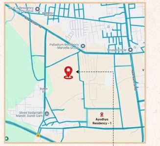 Ayodhya Nagari Location Plan 1